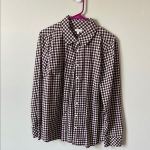 Checkered Shirt - red and White
